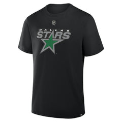 Mikko Rantanen Dallas Stars Fanatics Authentic Stack Name & Number T-Shirt - Black | US 2001612906