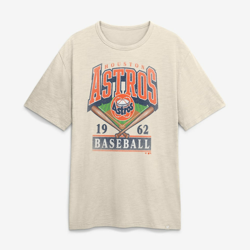 Houston Astros Fanatics Stadium Slub T-Shirt - Tan T-shirts