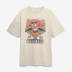 Houston Astros Fanatics Stadium Slub T-Shirt - Tan T-shirts