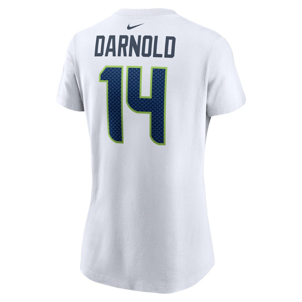 Sam Darnold Seattle Seahawks Women's Player Name & Number T-Shirt - White T-shirts