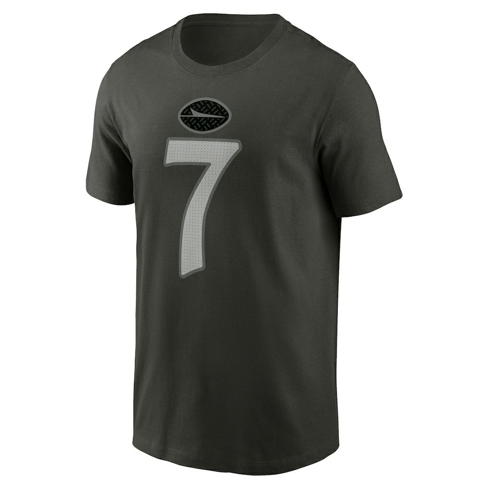 Justin Fields New York Jets 2025 Rivalries Collection Player Name & Number T-Shirt - Gotham Green T-shirts