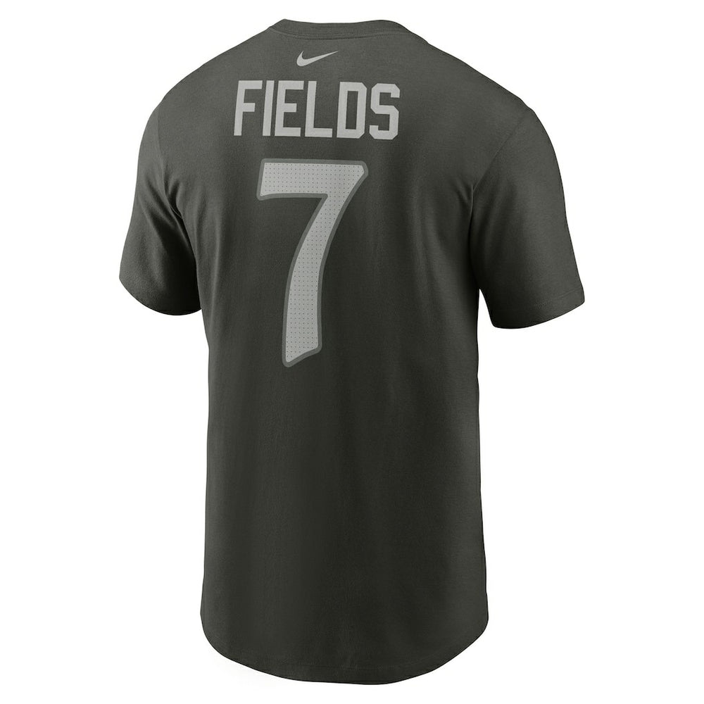 Justin Fields New York Jets 2025 Rivalries Collection Player Name & Number T-Shirt - Gotham Green T-shirts