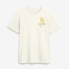 San Diego Padres Nike Primetime 2-Hit T-Shirt - Cream T-shirts