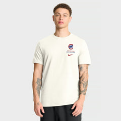 Chicago Cubs Nike Primetime 2-Hit T-Shirt - Cream T-shirts