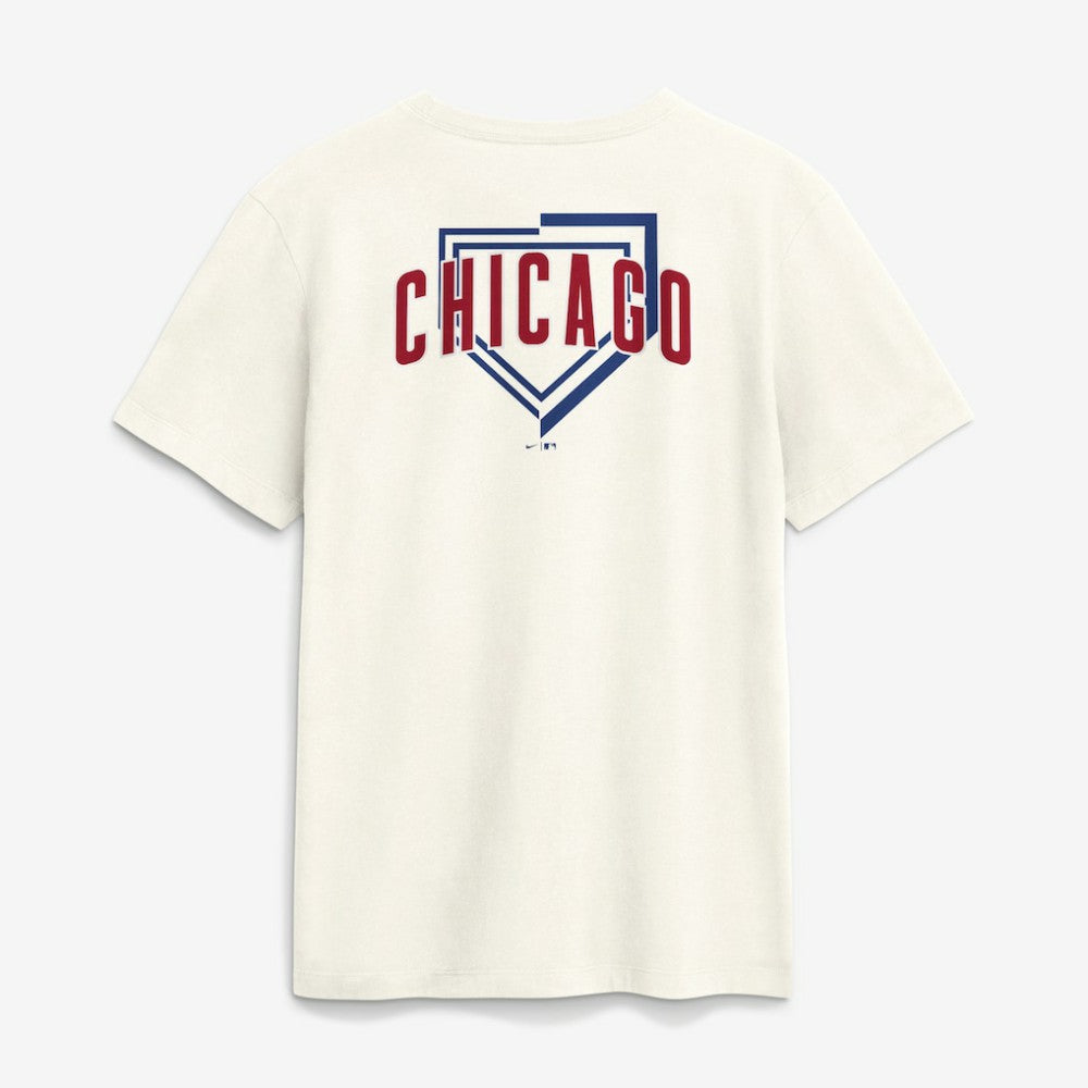 Chicago Cubs Nike Primetime 2-Hit T-Shirt - Cream T-shirts