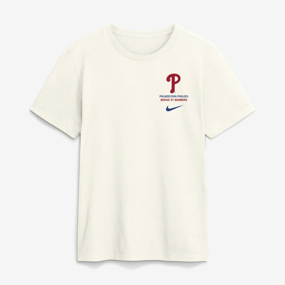 Philadelphia Phillies Nike Primetime 2-Hit T-Shirt - Cream T-shirts