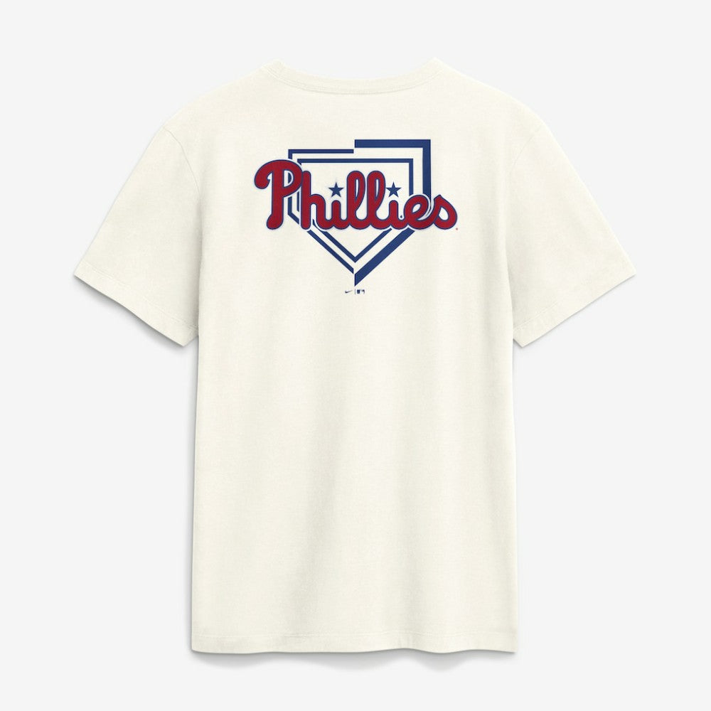 Philadelphia Phillies Nike Primetime 2-Hit T-Shirt - Cream T-shirts