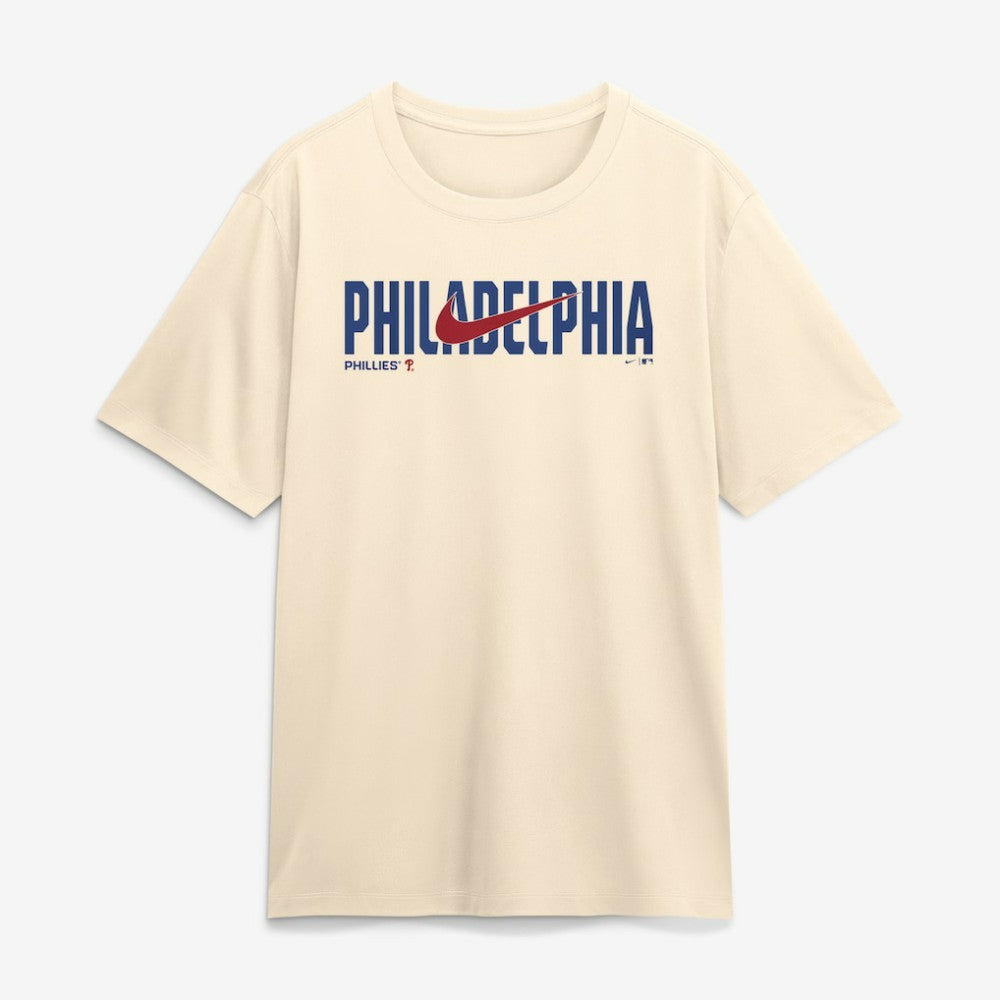 Philadelphia Phillies Nike Swoosh Legend Dri-FIT T-Shirt - Cream T-shirts