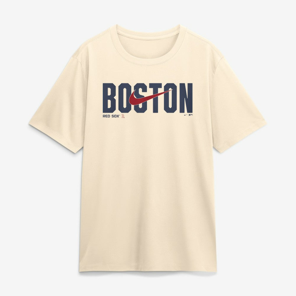 Boston Red Sox Nike Swoosh Legend Dri-FIT T-Shirt - Cream T-shirts