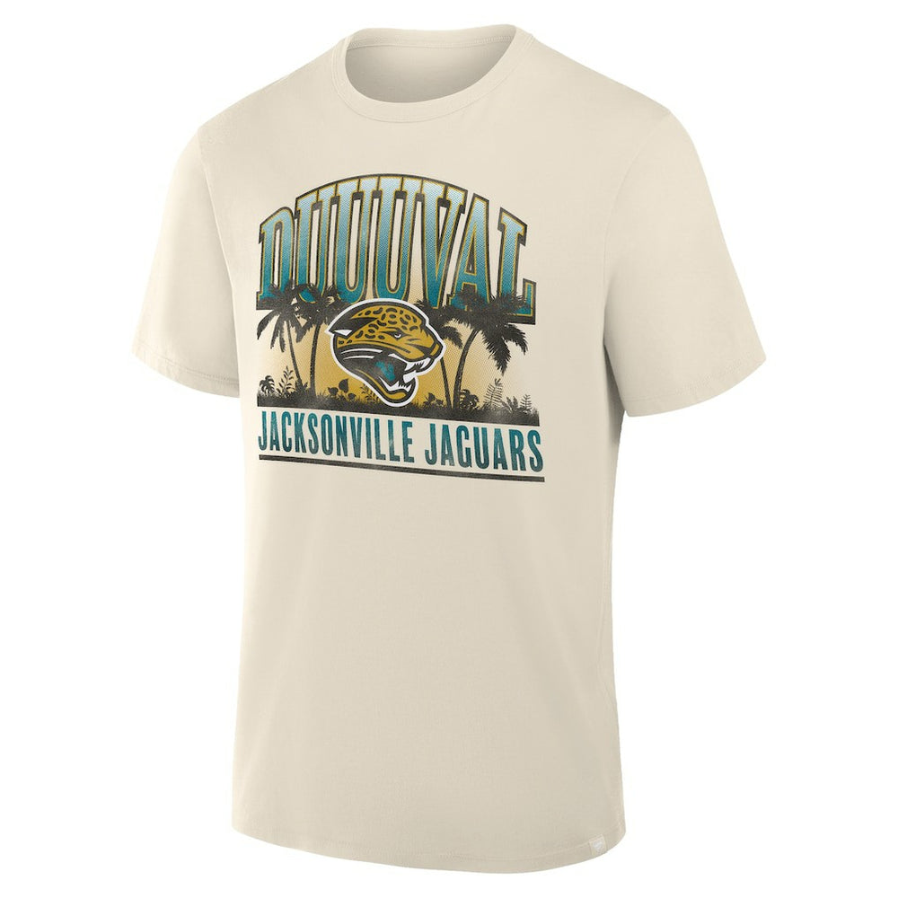Jacksonville Jaguars Team Archives T-Shirt - Cream T-shirts