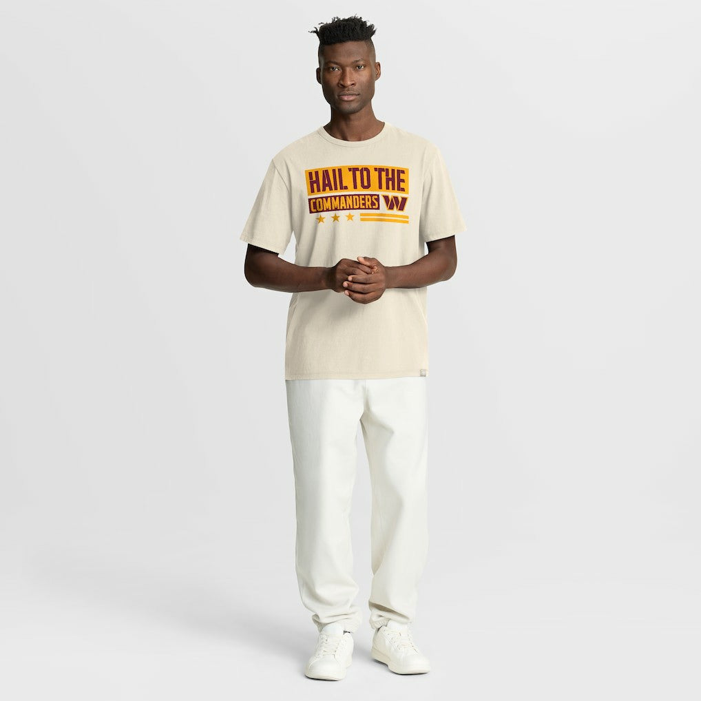 Washington Commanders Team Archives T-Shirt - Cream T-shirts
