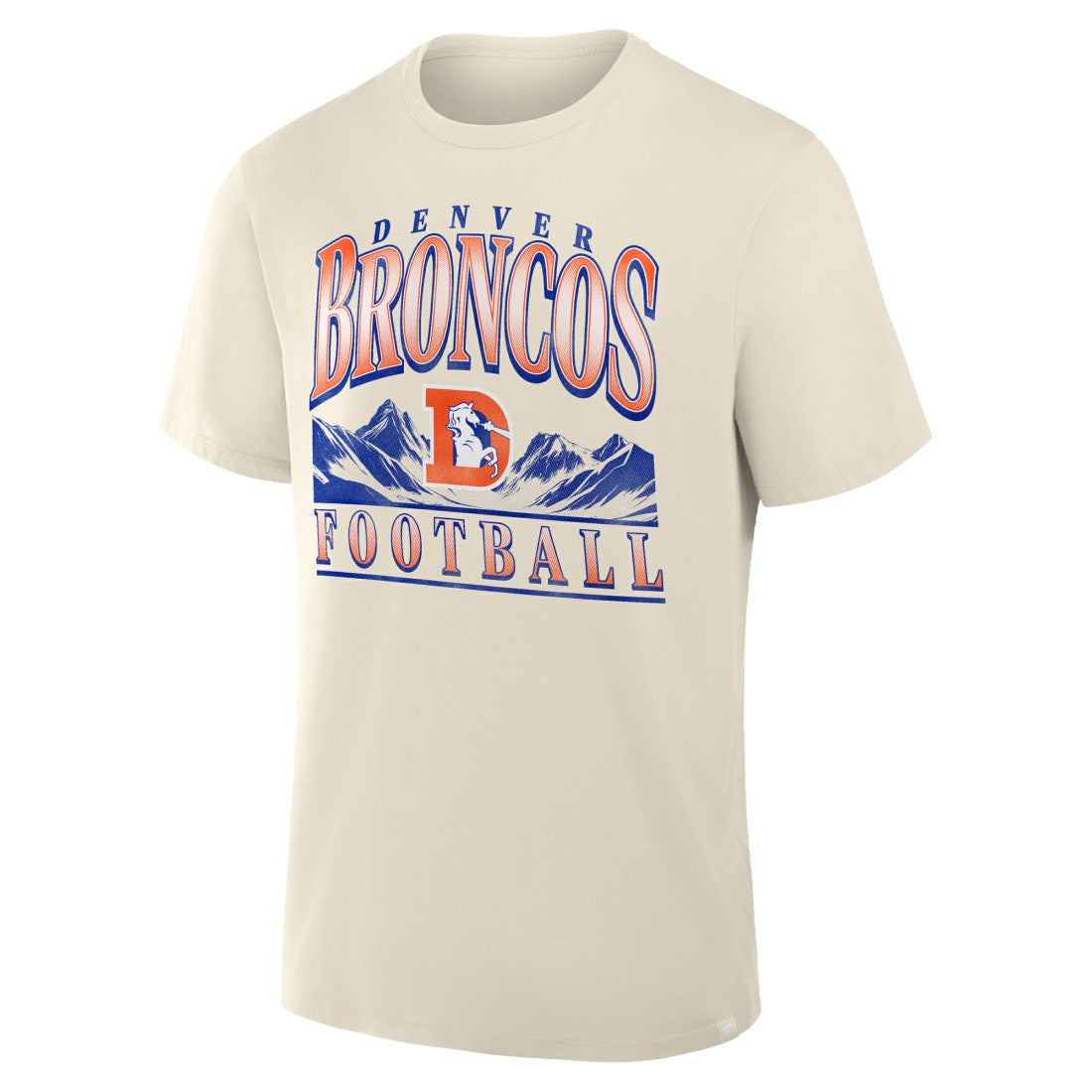 Denver Broncos Team Archives T-Shirt - Cream T-shirts