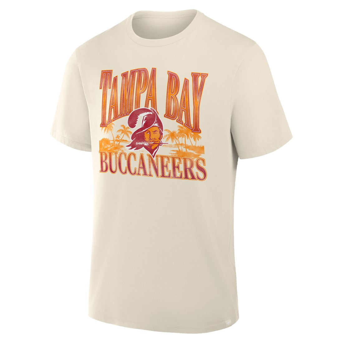 Tampa Bay Buccaneers Team Archives T-Shirt - Cream T-shirts