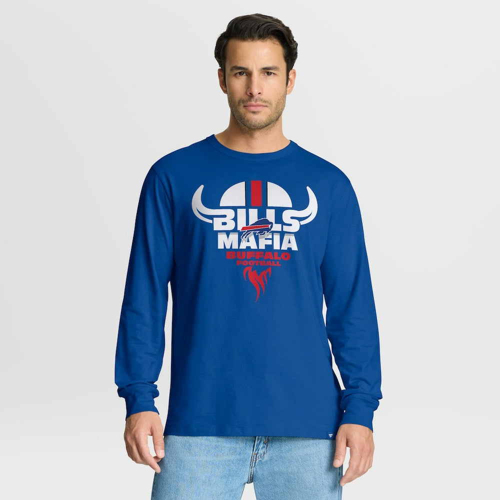 Buffalo Bills Homeward Bound Long Sleeve T-Shirt - Royal T-shirts
