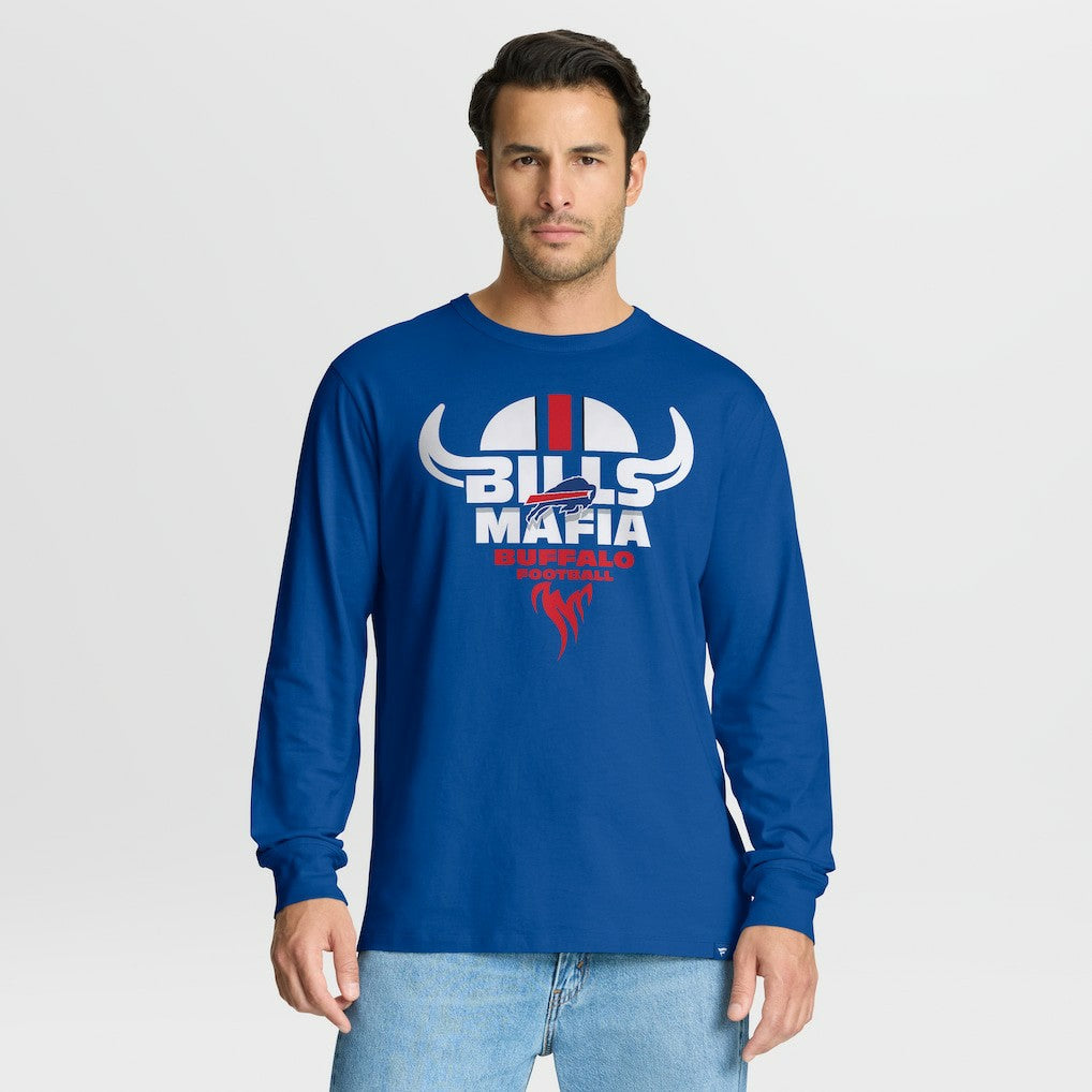 Buffalo Bills Homeward Bound Long Sleeve T-Shirt - Royal T-shirts