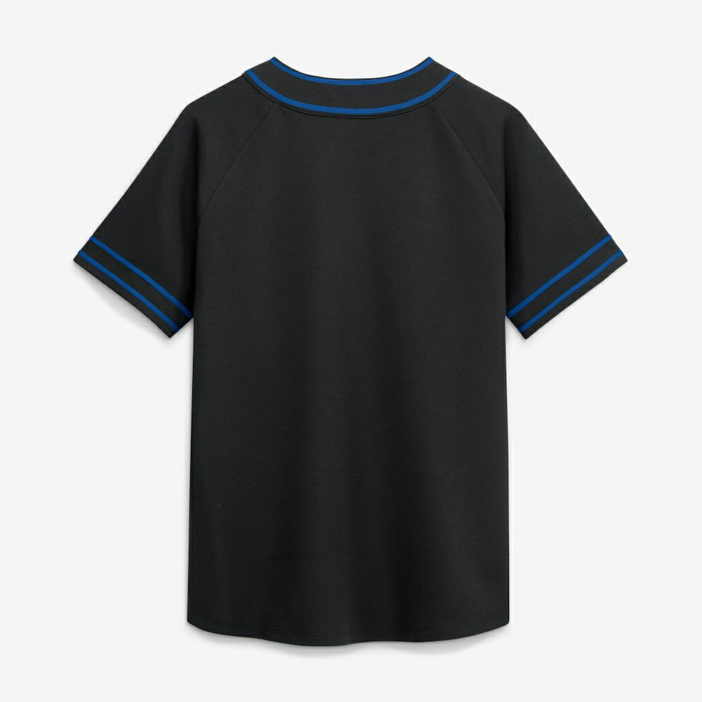 Los Angeles Dodgers Fanatics Women's Diva Race Ahead Raglan V-Neck T-Shirt - Black T-shirts