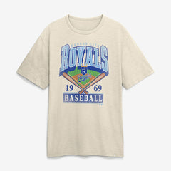 Kansas City Royals Fanatics Stadium Slub T-Shirt - Tan T-shirts