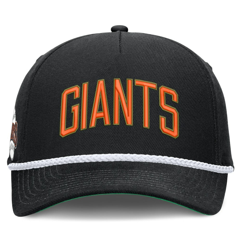 San Francisco Giants Nike Cooperstown Collection Rise Adjustable Hat - Black Hats