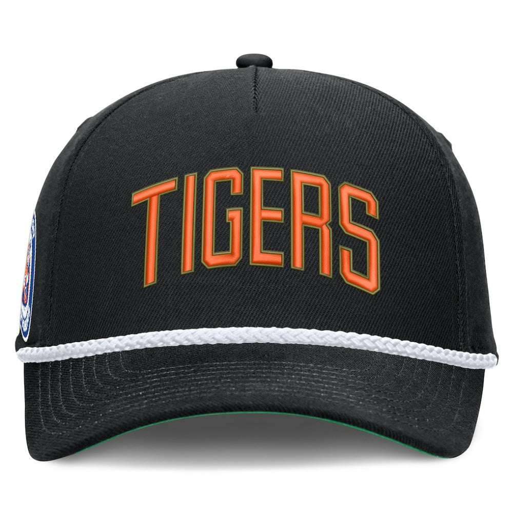 Detroit Tigers Nike Cooperstown Collection Rise Adjustable Hat - Black Hats
