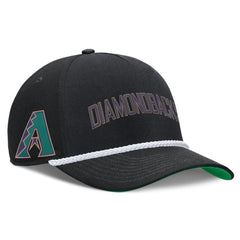 Arizona Diamondbacks Nike Cooperstown Collection Rise Adjustable Hat - Black Hats