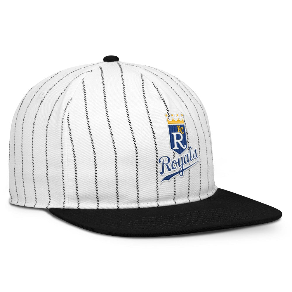 Kansas City Royals Nike Cooperstown Collection Pro Adjustable Hat - White/Black Hats