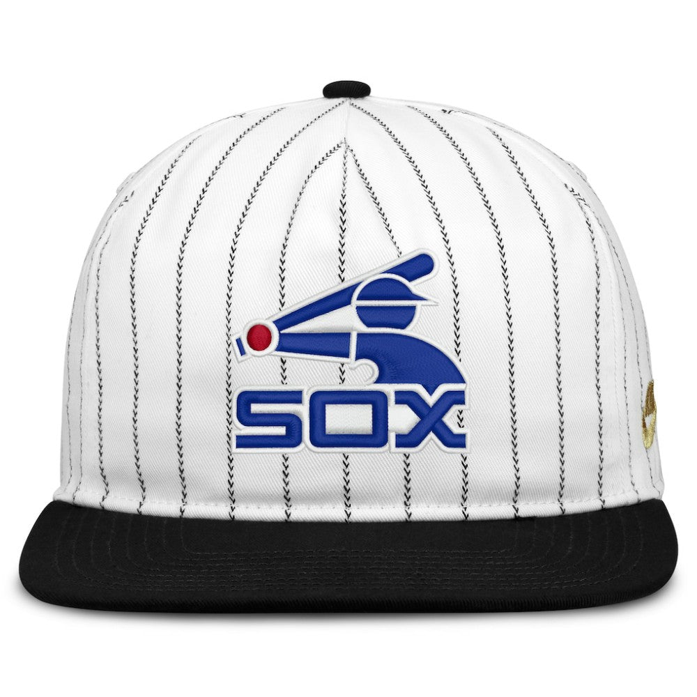 Chicago White Sox Nike Cooperstown Collection Pro Adjustable Hat - White/Black Hats