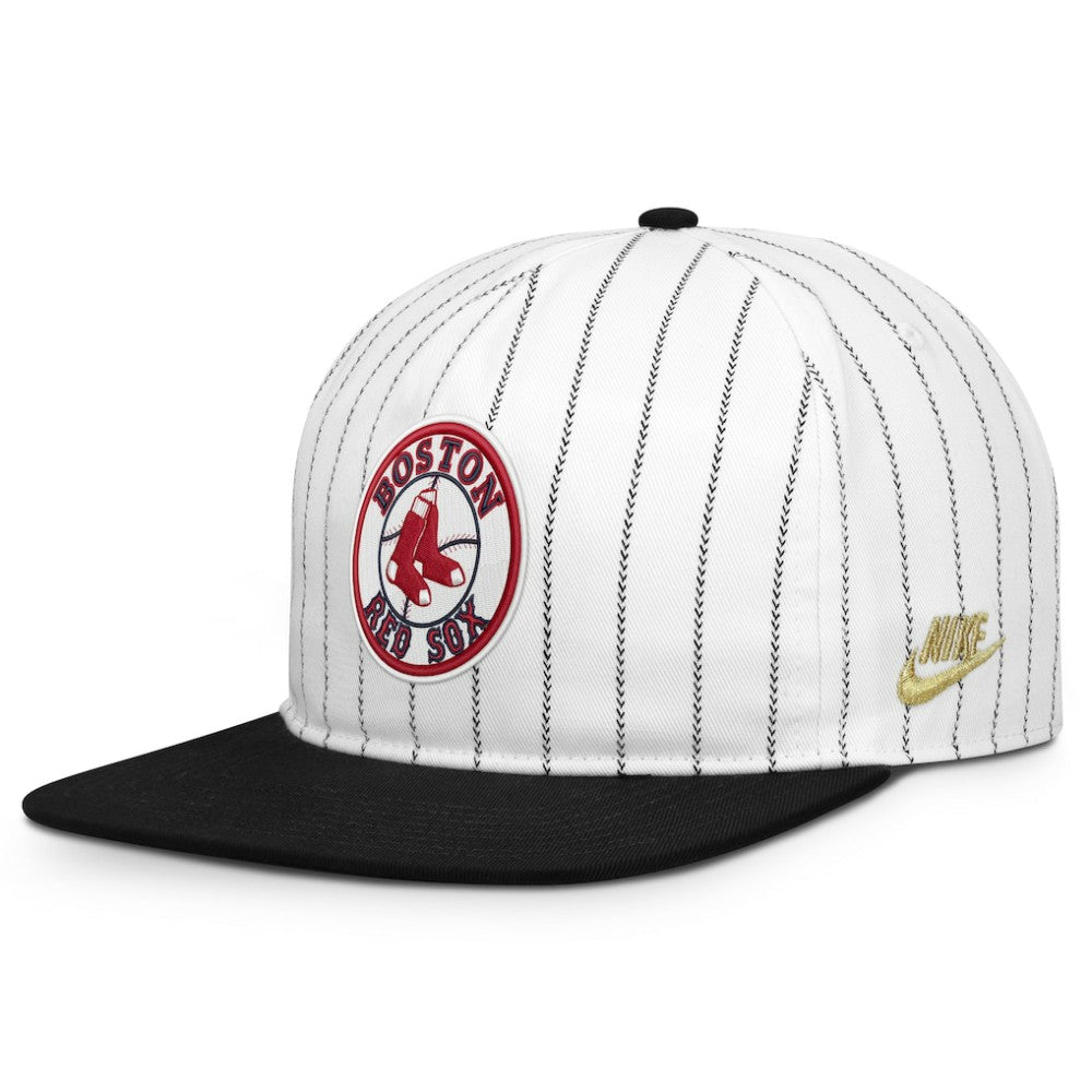 Boston Red Sox Nike Cooperstown Collection Pro Adjustable Hat - White/Black Hats