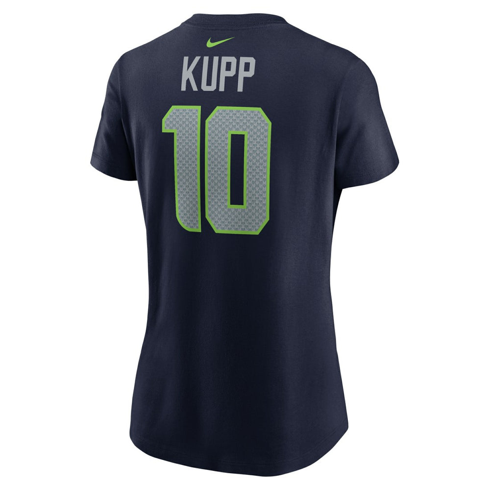 Cooper Kupp Seattle Seahawks Women's Player Name & Number T-Shirt - College Navy T-shirts