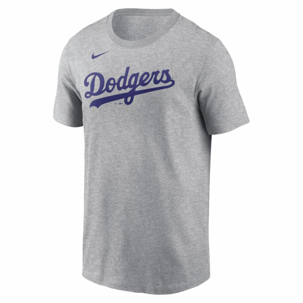 Mookie Betts Los Angeles Dodgers Nike Name & Number T-Shirt - Heather Gray T-shirts
