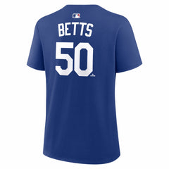 Mookie Betts Los Angeles Dodgers Nike Women's Alternate Name & Number T-Shirt - Royal T-shirts