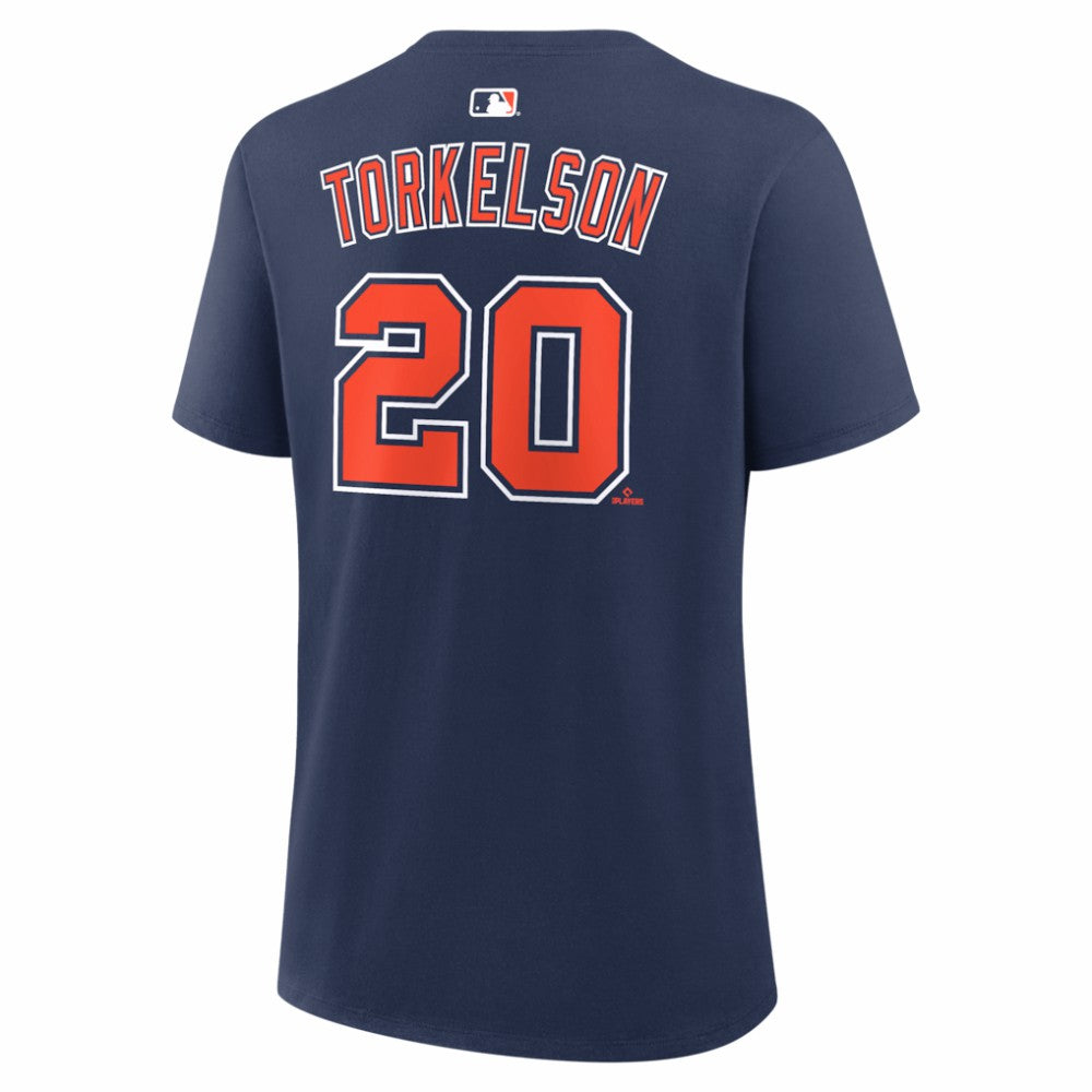 Spencer Torkelson Detroit Tigers Nike Women's Alternate Name & Number T-Shirt - Navy T-shirts