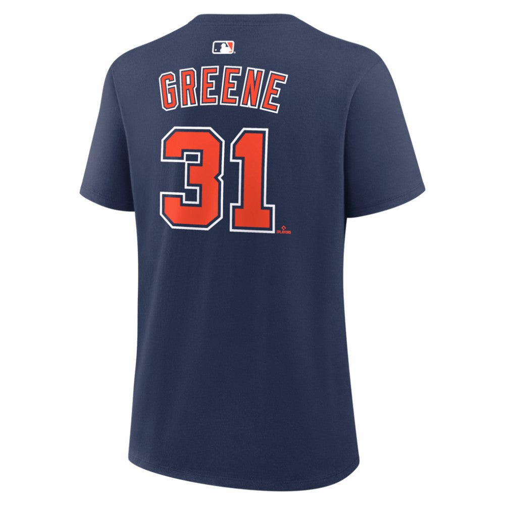 Riley Greene Detroit Tigers Nike Women's Alternate Name & Number T-Shirt - Navy T-shirts