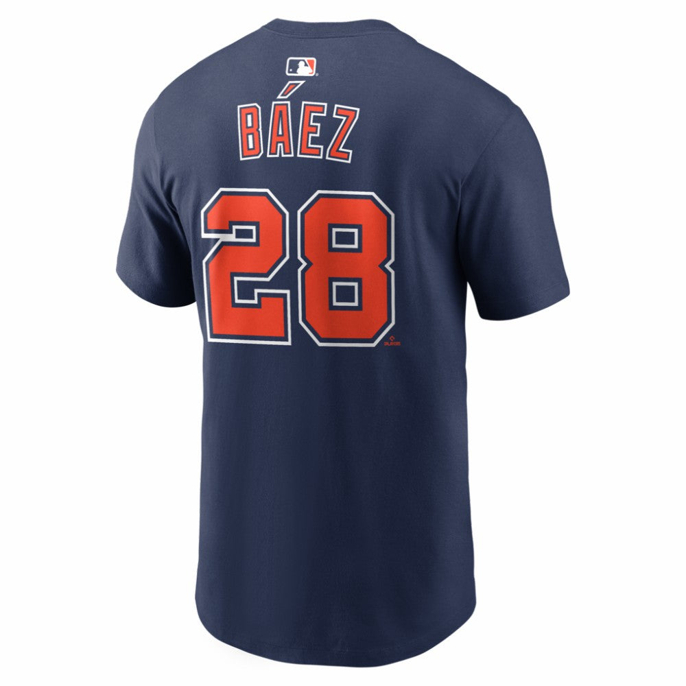 Javier Báez Detroit Tigers Nike Alternate Name & Number T-Shirt - Navy T-shirts