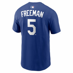 Freddie Freeman Los Angeles Dodgers Nike Alternate Name & Number T-Shirt - Royal T-shirts