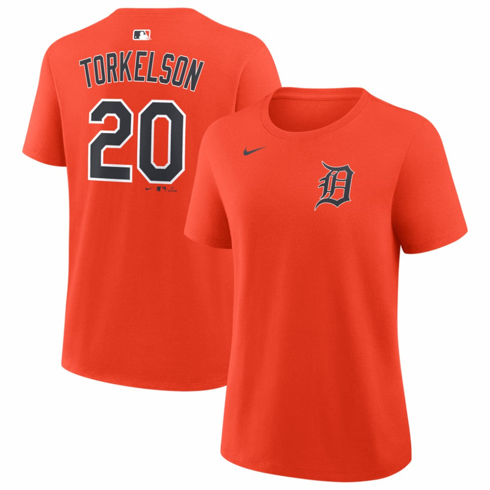 Spencer Torkelson Detroit Tigers Nike Women's Name & Number T-Shirt - Orange T-shirts
