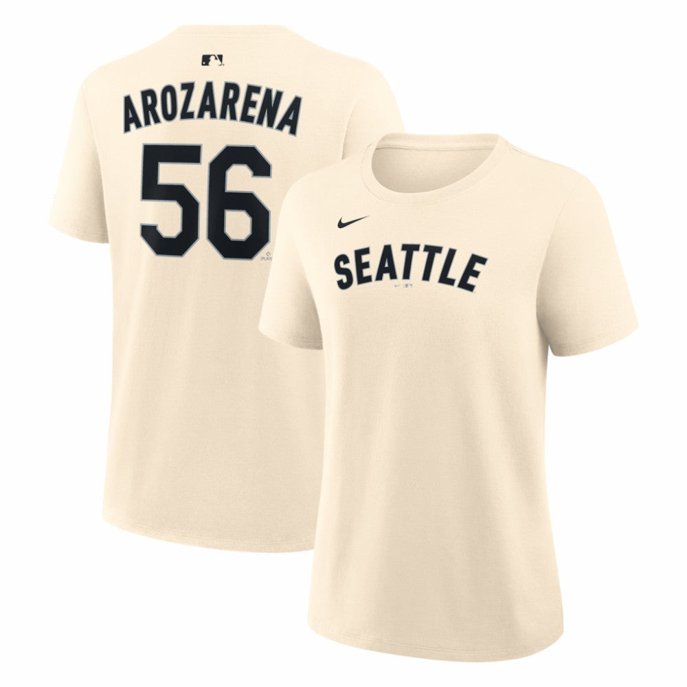 Randy Arozarena Seattle Mariners Nike Women's Name & Number T-Shirt - Natural T-shirts