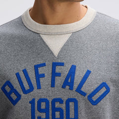 Buffalo Bills IconicFleece Pocket Sweatshirt - Athletic Heather Gray Sweatshirts