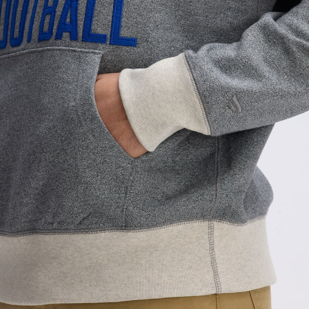 Buffalo Bills IconicFleece Pocket Sweatshirt - Athletic Heather Gray Sweatshirts