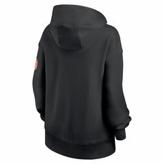 Denver Broncos Women's Oversized Legacy Phoenix Hoodie - Black Hoodies