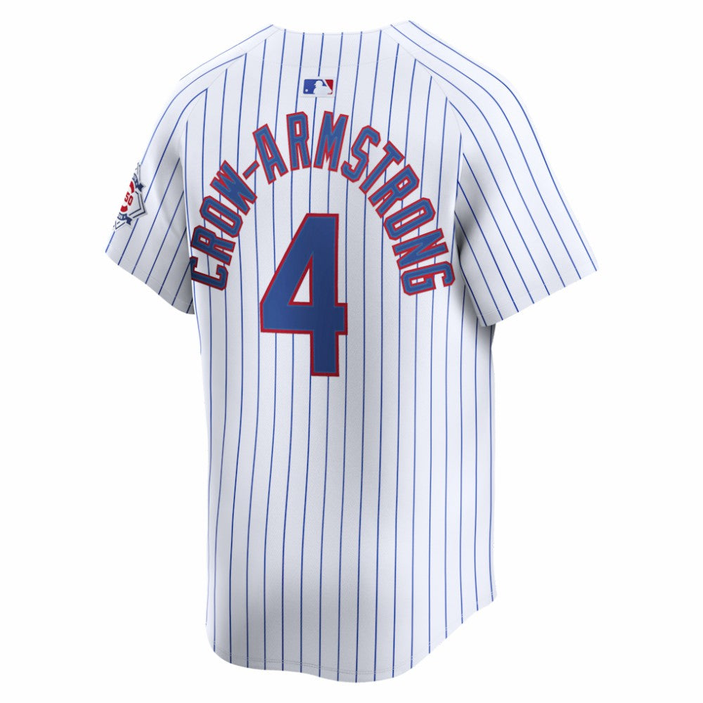Pete Crow-Armstrong Chicago Cubs Nike 150th Anniversary Limited Jersey - White Jerseys