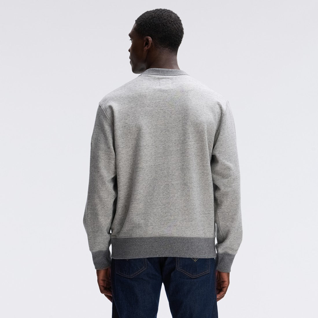 Detroit Lions IconicFleece Pocket Sweatshirt - Heather Gray Sweatshirts