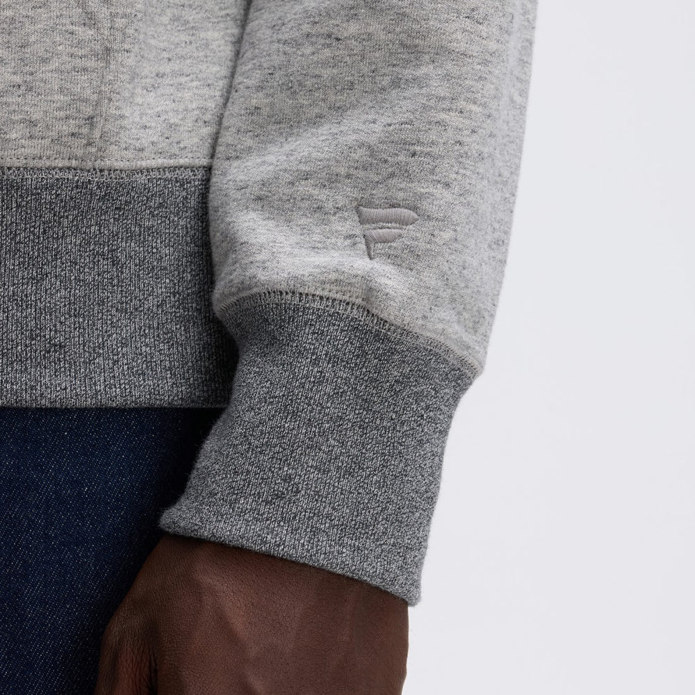 Detroit Lions IconicFleece Pocket Sweatshirt - Heather Gray Sweatshirts