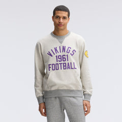 Minnesota Vikings IconicFleece Pocket Sweatshirt - Oatmeal Sweatshirts