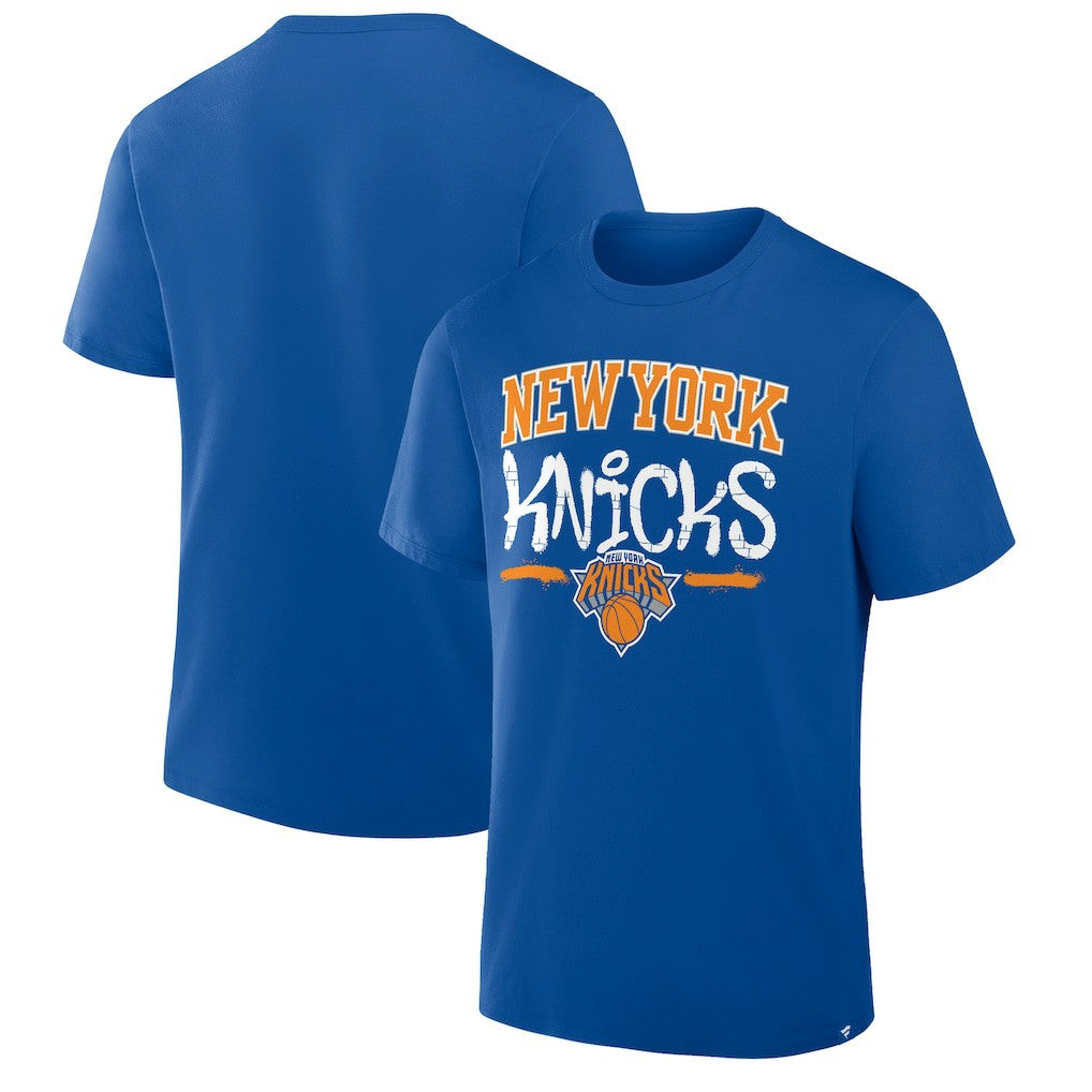 New York Knicks Hometown Local T-Shirt Blue - Fanatics