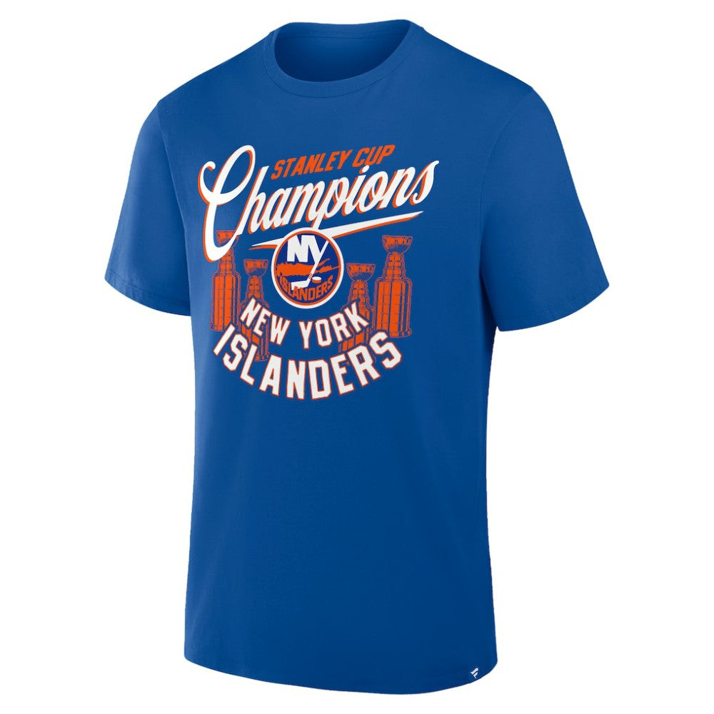 New York Islanders Fanatics 4x Stanley Cup Champions T-Shirt - Royal | US 2001634913