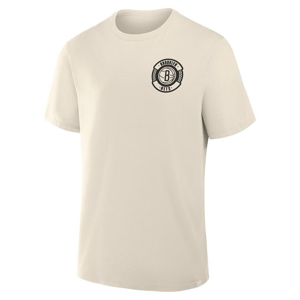 Brooklyn Nets Team Culture T-Shirt Cream - Fanatics