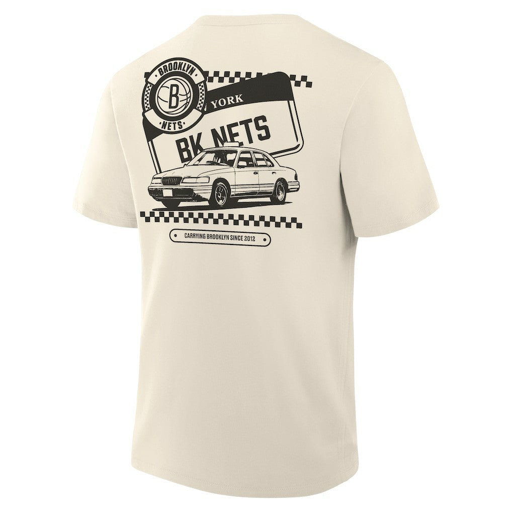 Brooklyn Nets Team Culture T-Shirt Cream - Fanatics
