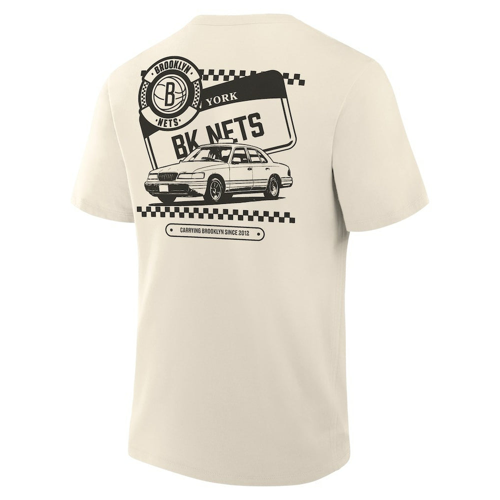 Brooklyn Nets Team Culture T-Shirt Cream - Fanatics