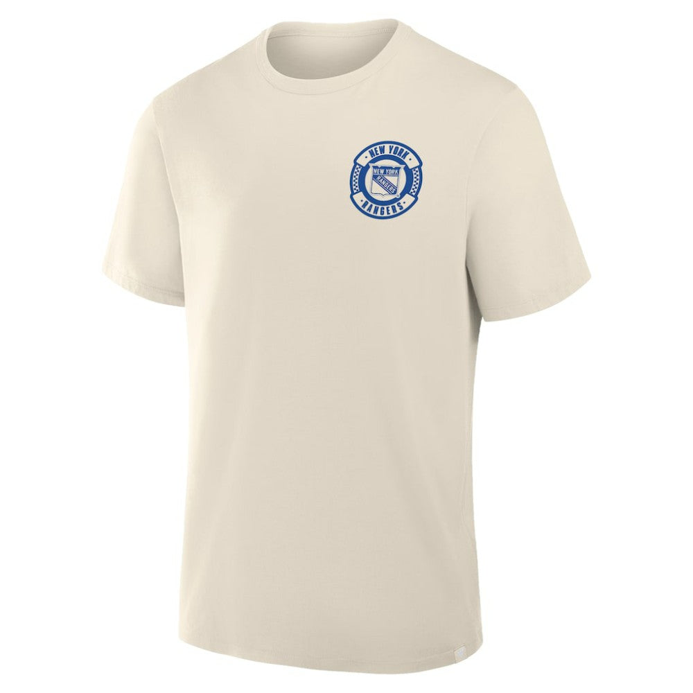 New York Rangers Fanatics Team Culture T-Shirt - Cream | US 2001636420
