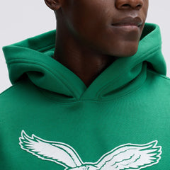 Philadelphia Eagles IconicFleece Flocked Hoodie - Kelly Green Hoodies